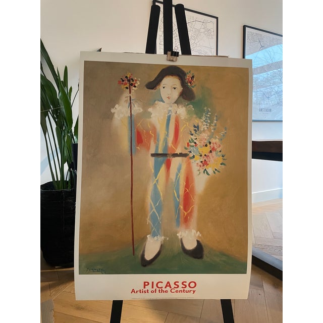 Pablo Picasso (1881-1973), Le Petit Pierrot Aux Fleurs, 1923, Copyright 1999 Pablo Picasso, Courtesy, Helly Nahmad Gallery, London Printed in Holland For Sale - Image 9 of 9