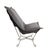Gray Puff Chair Complete Qivuit Gray For Sale - Image 8 of 8