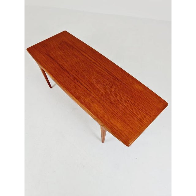 Danish Teak Coffee Table by Johannes Andersen for Silkborg, 1960s For Sale - Image 17 of 18