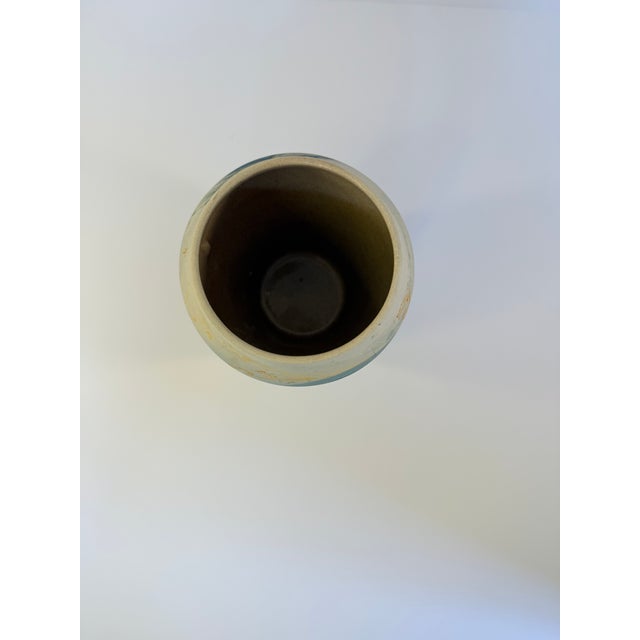 Ceramic Vintage Nemadji Pottery Vase For Sale - Image 7 of 8