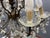 Vintage Bronze Crystal Chandelier 15 Lights, 1950s For Sale - Image 6 of 13