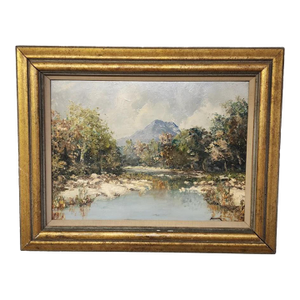 Maurits Joseph Niekerk Dutch Oil Painting Landscape Netherlands Artist 1871-1940