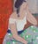 Michel Sarazin, Portrait of a Pensive Woman, 2000s, Oil Pastel on Board, Framed For Sale - Image 11 of 18