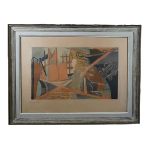 André Lhote - Abstract Color Lithograph 1930s