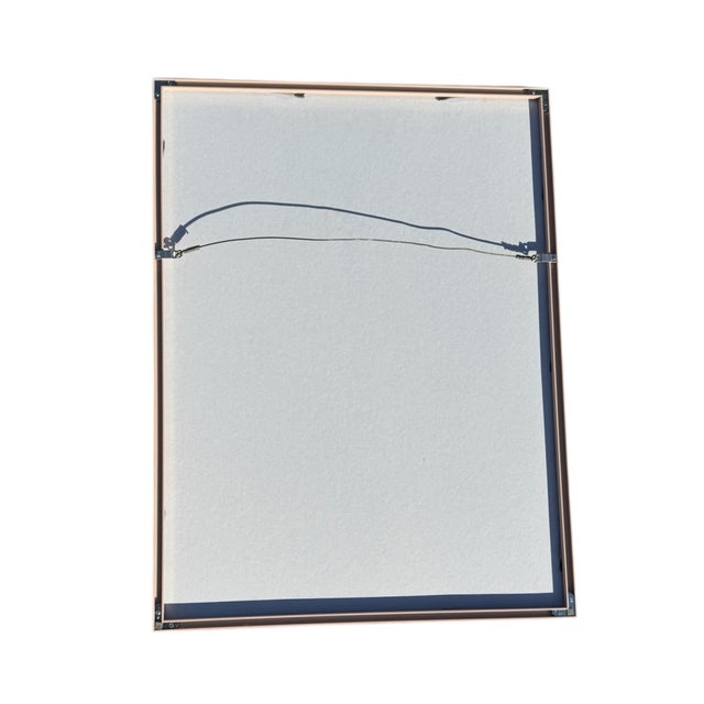 1990s Cincinnati Art Museum Framed Poster Advertising Henri De Toulouse-Lautrec (1864-1901), Bust of Mademoiselle Marcelle Lender For Sale - Image 9 of 9