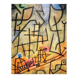 Paul Klee Conquest of the Mountain Giclee LTD Edition For Sale