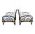 Mid-Century Modern Vintage Italian Armchairs in Beech, 1950, Set of 2 For Sale - Image 3 of 10