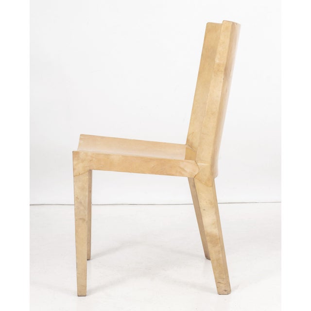 Karl Springer Goatskin Desk and Chair, Ca. 1970 For Sale - Image 12 of 13