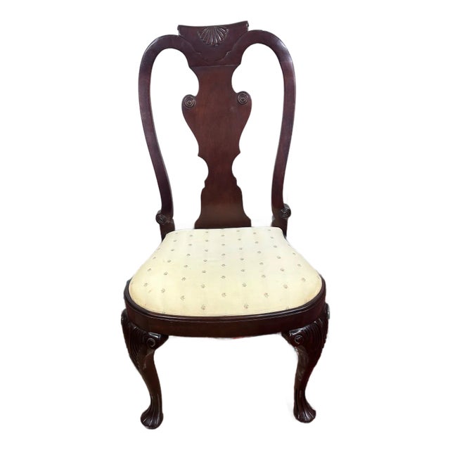 1960s Baker Furniture Historic Charleston Reproduction Side Chair For Sale