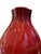 Ceramic Pair of Maitland-Smith Oxblood Red Glazed Decorative Vases For Sale - Image 7 of 9