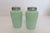 Jadeite Jeannette Ribbed Beehive Salt & Pepper Shakers Vintage / 2 For Sale - Image 9 of 9