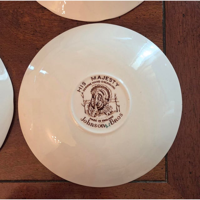 Vintage Johnson Brothers His Majesty Cup & Saucer Set England 2-Pieces For Sale - Image 11 of 13