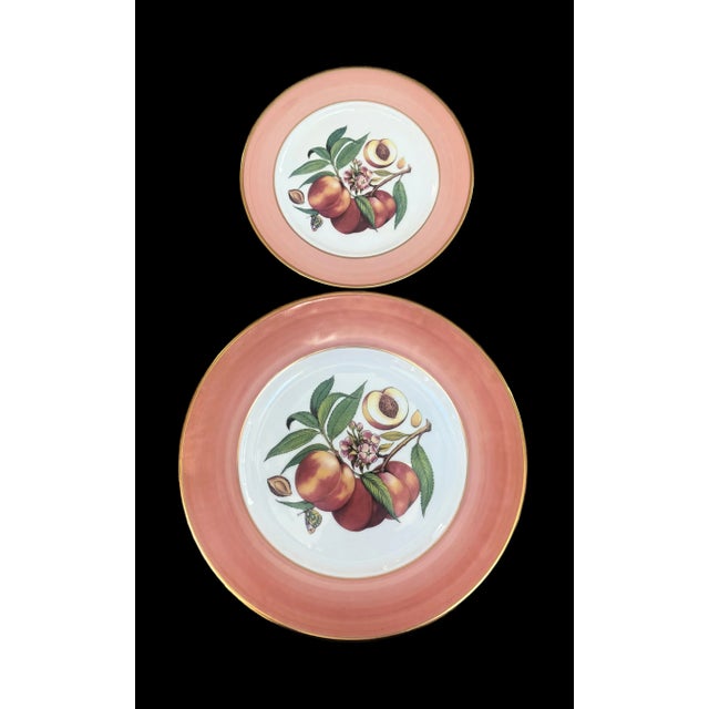 White Email De Limoges Plates, Set of 4 Dinner Plates and Dessert Plates For Sale - Image 8 of 12
