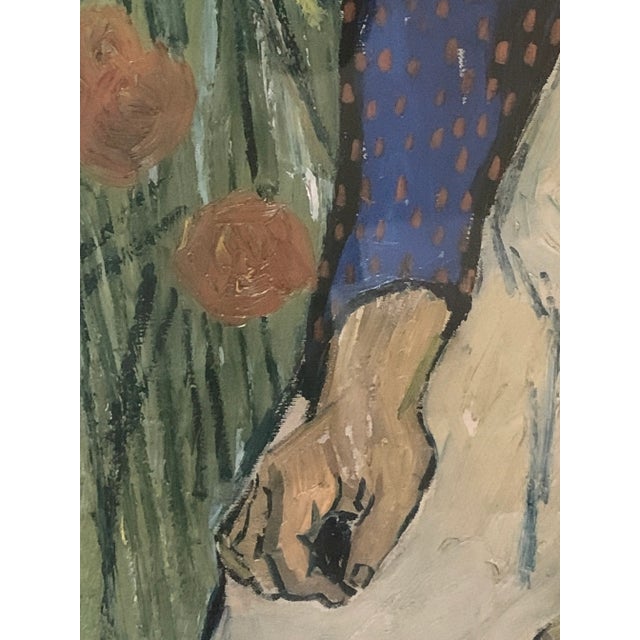 2020s Print - Vincent Van Gogh “Peasant in a Background of Wheat” For Sale - Image 5 of 12