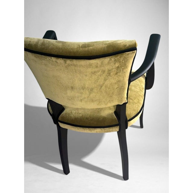 Mid 20th Century Art Decò Pair of French “Bridge” Chairs For Sale - Image 14 of 18