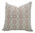 Premium Linen Cushion Cover Floral Design 14x14 Inch- Jhroka For Sale