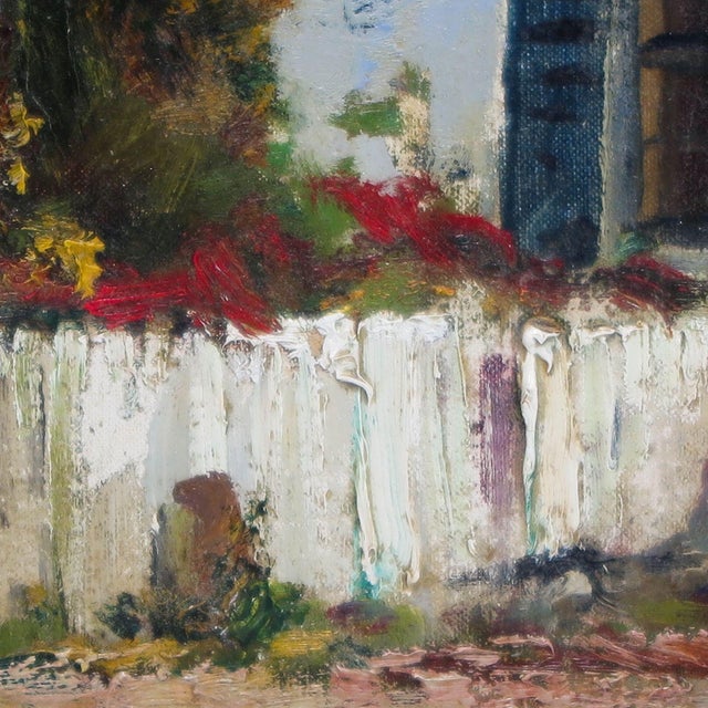 19th Century Anthony Thieme Atlantic Avenue, Rockport - Impressionist -Signed For Sale - Image 4 of 10