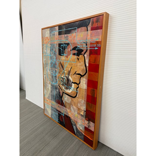 Marc Bosworth Final Phase Mixed Media Artwork For Sale - Image 10 of 12