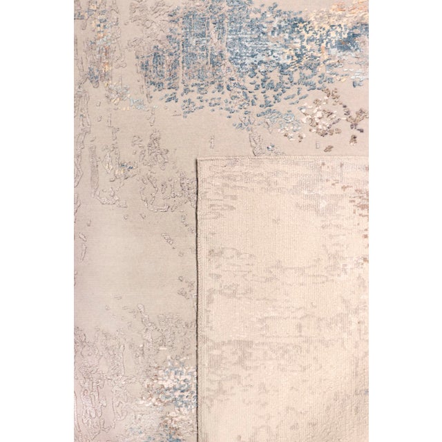 Modern Beige Area Rug-12' 0'' X 15' 2'' For Sale - Image 4 of 6