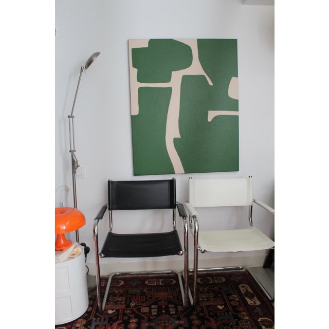 Early 21st Century Bodasca, Organic Green Abstract, 2026, Acrylic on Canvas For Sale - Image 5 of 12