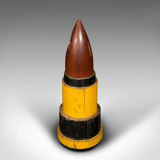 Wood 1950s Vintage English Industrial Mould Doorstop For Sale - Image 7 of 11