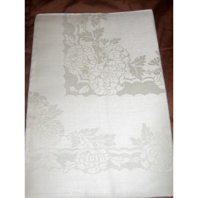 Pure Irish Linen DoubleDamask Napkins Set of 6 Chairish