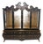 Monumental Chinoiserie China/Display Cabinet From Union National For Sale