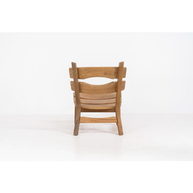 Brutalist Lounge Chair by Awa For Sale - Image 4 of 12