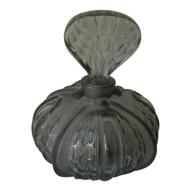 1980s Lalique “Mirabel” Perfume Bottle For Sale