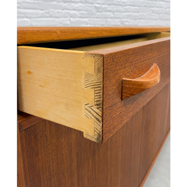 Teak Mid Century Modern Credenza by Ulferts, Made in Sweden, C. 1960's For Sale - Image 13 of 17