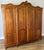 Vintage French Louis XVI Style Carved Oak 4-Door Wardrobe For Sale - Image 15 of 15