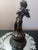 1950s 1950s Exquisite Art Nouveau France Solid Bronze Musical Cherub Angel Figurine For Sale - Image 5 of 7