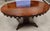 Extremely rare oval William IV table in solid mahogany, dating back to the 1830s, Regency-Victorian transition. This type...