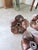 Wooden Flower Wall Sconces, 1970s, Set of 4 For Sale - Image 4 of 18