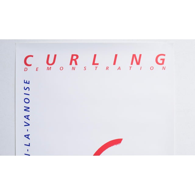 Date: 1992 Size: 21 x 31.5 inches Artist: unknown About the Poster: This poster was created for the 1992 Olympic Winter...