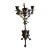 Antique 1900s Bronze Six Arm Candelabra For Sale