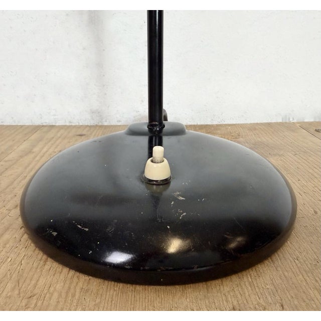 Industrial Bauhaus Black Table Lamp from Escolux, 1930s For Sale - Image 13 of 18