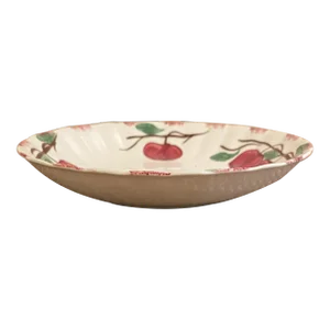 Vintage Blue Ridge Southern Pottery Autumn Apple Soup Bowl