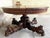 Immense extendable renaissance-style solid walnut table (504 cm) immense extendable renaissance-style pedestal table from...