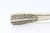 Silver Fish Serving Fork with Floral Motifs in Relief on the Handle For Sale - Image 6 of 8