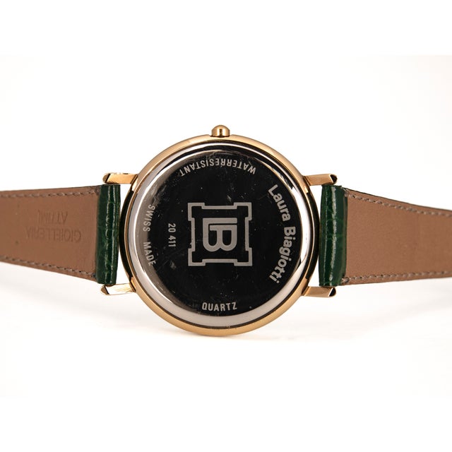 Laura Biagiotti Vintage Women's Wristwatch, 1990s, Botanica For Sale - Image 18 of 18