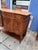 Brown Antique Marble Top French Server Sideboard, or Buffet. For Sale - Image 8 of 9