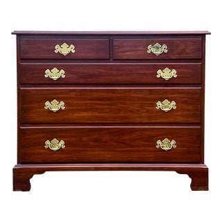 Henkel Harris Wild Black Cherry Style #133 Chest of Drawers For Sale