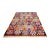 Vibrant Turkish Kilim Rug, 1966 Dated Vintage Tribal Rug, Pink and Orange Geometric Flatweave 6x8 Ft Approx For Sale