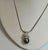 Black Tahitian Pearl & Diamond 14 Kt White Gold Pendant + Chain For Sale - Image 11 of 18