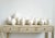 Vintage Farmhouse White Milk Pottery Vase For Sale - Image 4 of 4