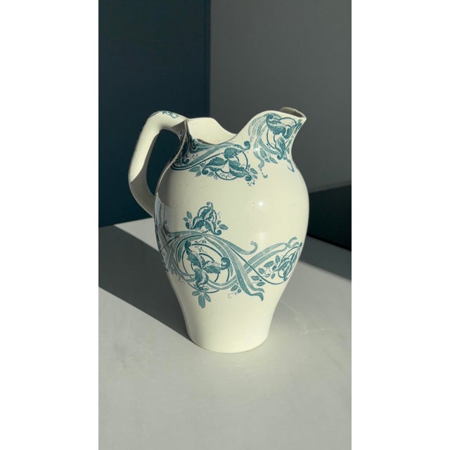 Antique Wash Jug in Ironstone, 1890s For Sale - Image 8 of 14