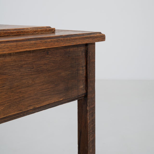 1900 - 1909 French Art Nouveau Side Table, Wood Construction, Circa 1900 France Early 1900s For Sale - Image 5 of 17