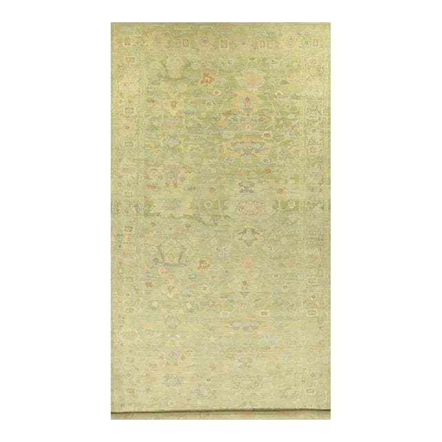 Persian Handwoven Sultanabad Area Rug 12'9" X 32'5" For Sale