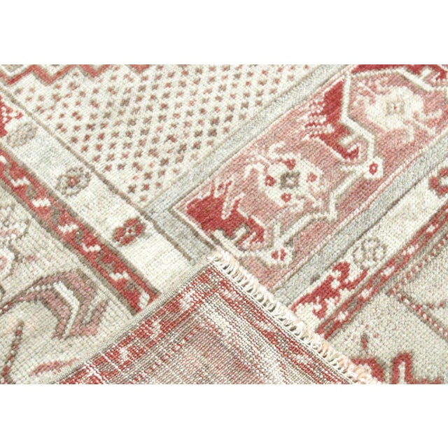 1960s Turkish Oushak Rug For Sale - Image 4 of 6